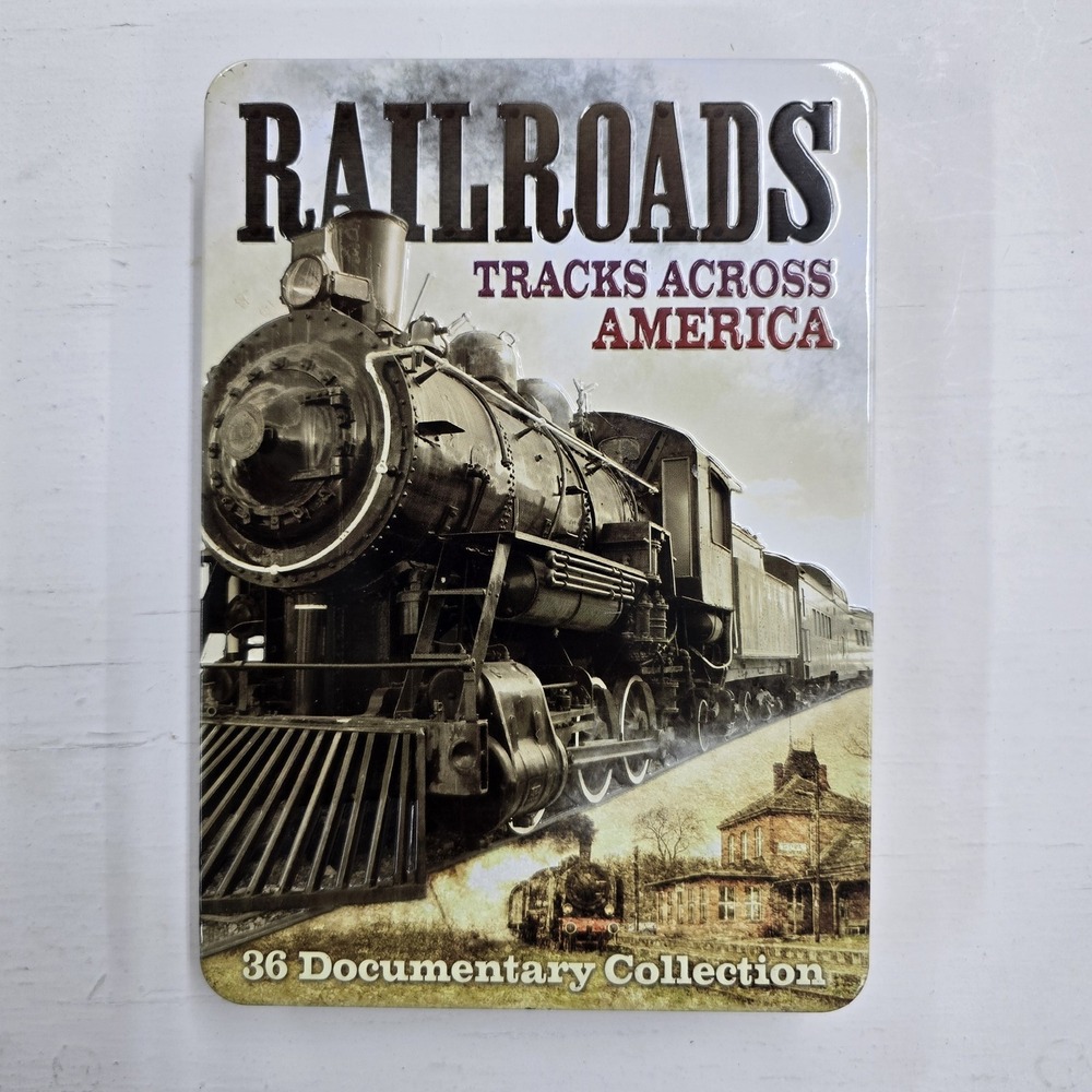 Railroads Tracks Across America DVD 36 Documentary Collection Mill Creek 2011